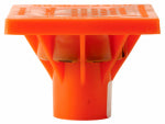 PRIMESOURCE BUILDING PROD. OSHA Rebar Cap, Orange, 2-1/2 In. HARDWARE & FARM SUPPLIES PRIMESOURCE BUILDING PROD.