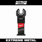 MILWAUKEE Milwaukee NITRUS CARBIDE Series 49-25-1561 Oscillating Multi-Tool Blade, Carbide, 1-3/8 in D Cutting, 1/PK TOOLS MILWAUKEE