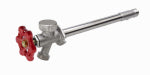 B & K INDUSTRIES B & K 104-519 Anti-Siphon Frost-Free Sillcock Valve, 12 in L, 1/2 x 3/4 in, MPT x Hose, 125 psi, Chrome, Brass Body PLUMBING, HEATING & VENTILATION B & K INDUSTRIES