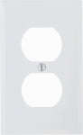 LEVITON MFG CO WH DUPLEX WALLPLATE ELECTRICAL LEVITON MFG CO
