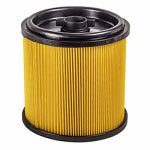 CLEVA INT'L TRADING LTD Standard Cartridge Filter & Retainer, Fits 5 to 16 Gallon Wet/Dry Vacs