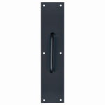 TELL MANUFACTURING Tell Manufacturing DT101943 Pull Plate, 3-1/2 in W, 15 in H, Stainless Steel, Matte Black HARDWARE & FARM SUPPLIES TELL MANUFACTURING