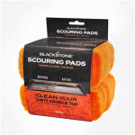 BLACKSTONE Blackstone 5063 Replacement Scouring Pad, Nylon Abrasive, 5-1/2 in L, 4 in W, Orange