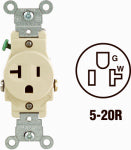LEVITON MFG CO IV SINGLE OUTLET ELECTRICAL LEVITON MFG CO