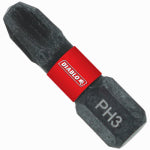 DIABLO Diablo DPH31P5 Screwdriver Insert Bit, #3 Drive, Phillips Drive, 1 in L, 5/PK TOOLS DIABLO