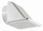 LAMBRO INDUSTRIES 4 In. Recessed Soffit Exhaust Vent, White Plastic