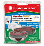 FLUIDMASTER Fluidmaster 555CRP8 Universal Flush Valve Repair Kit, Rubber, Red PLUMBING, HEATING & VENTILATION FLUIDMASTER
