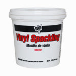 DAP GLOBAL INC Vinyl Spackling Paste, Qt.