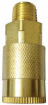 NINGBO GREENAIR IMP&EXP CO., LTD I/M Industrial Coupler, 3/8 x 1/4-In. MNPT TOOLS NINGBO GREENAIR IMP&EXP CO., LTD