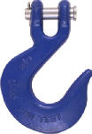 ASSA ABLOY AMERICAS RESIDENTIALI NC Clevis Slip Hook With Latch, Blue, 3/8 In. HARDWARE & FARM SUPPLIES ASSA ABLOY AMERICAS RESIDENTIALI NC