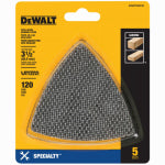 DEWALT DEWALT DWASPTRIM120 Mesh Sandpaper, 120 Grit, Fine, Silicone Carbide Abrasive, 3-3/4 in L TOOLS DEWALT