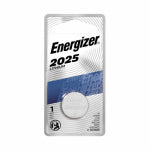 ENERGIZER BATTERY Energizer ECR2025BP Coin Cell Battery, 3 V Battery, 170 mAh, CR2025 Battery, Lithium, Manganese Dioxide ELECTRICAL ENERGIZER BATTERY