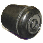 RICHELIEU AMERICA LTD Furniture Leg Tip, Black Rubber, 1-1/4-In., 4-Pk.