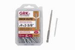 GRK FASTENERS GRK Fasteners Deck Elite Series 10923 Hidden Deck Screw, 2-3/8 in L, Coarse Thread, Trim Head, Star Drive, Steel, Chrome HARDWARE & FARM SUPPLIES GRK FASTENERS