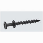 ASSA ABLOY AMERICAS RESIDENTIALI NC Bearclaw Hanger Screws, Black, 25-Pk.
