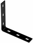 ASSA ABLOY AMERICAS RESIDENTIALI NC Corner Brace, Black Steel, 7.1 In.