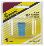 BUSSMANN Bussmann BP/FMX-20-RP Delay Fuse, 12/32 VDC, 20 A, 1 kA Interrupt AUTOMOTIVE BUSSMANN
