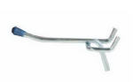 CRAWFORD PRODUCTS 4-In. Pegboard Hook, Double-Prong HARDWARE & FARM SUPPLIES CRAWFORD PRODUCTS