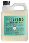 MRS. MEYERS Mrs. Meyer's 14163 Hand Soap Refill, Liquid, Colorless, Basil, 33 oz Jug CLEANING & JANITORIAL SUPPLIES MRS. MEYERS