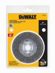 DEWALT ACCESSORIES Coarse Crimped Wire Wheel Brush, 5/8 In. Arbor, 4 In. TOOLS DEWALT ACCESSORIES