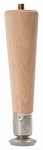 WADDELL Waddell 2506 Table Leg, 5-1/2 in H, Hardwood, Smooth Sanded HARDWARE & FARM SUPPLIES WADDELL