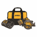 BLACK & DECKER/DEWALT Circular Saw Kit, 60-Volt Max, Electric Brake, 5,800 RPM, 7-1/4-In., With Battery, Charger, Bag TOOLS BLACK & DECKER/DEWALT   