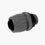 HALEX/SCOTT FETZER Liquid Tight NM Straight PVC Connector, 0.5-In.