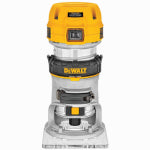 DEWALT DEWALT DWP611 Compact Router with LED, 7 A, 16,000 to 27,000 rpm Load Speed, 1-1/2 in Max Stroke TOOLS DEWALT