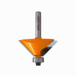 CMT USA Chamfer Router Bit, 1/4 In. Shank, 25/32 In. Diameter