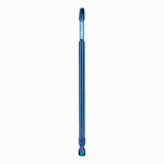 J S PRODUCTS SQ2 Mach-Blue Square Impact Driver Bit, 6 In. TOOLS J S PRODUCTS