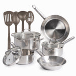 ENGLEWOOD MARKETING GROUP INC TFAL Essentail Pro SS 12 pc Set APPLIANCES & ELECTRONICS ENGLEWOOD MARKETING GROUP INC