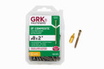 GRK FASTENERS GRK Fasteners RT Series 119077 Screw, #8 Thread, 2 in L, Trim Head, Star Drive, Steel, Climatek, 100 PK HARDWARE & FARM SUPPLIES GRK FASTENERS