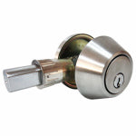 TAIWAN FU HSING INDUSTRIAL CO Single-Cylinder Mobile Home Deadbolt, Stainless Steel