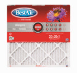 PPA INDUSTRIES 20x20 x 1 In. MERV 11 Furnace Filter PLUMBING, HEATING & VENTILATION PPA INDUSTRIES