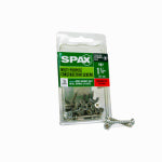 SPAX #6 x 1-1/4" Interior Flat Head Wood Screws Construction Phillips Square Unidrive (35 EA)