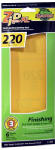 ALI INDUSTRIES Zip XL Sanding Refill Sheets, 220-Grit, 6-Pk.