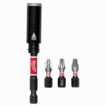 MILWAUKEE ELECTRIC TOOL CORP 4PC 3" Bit Holder
