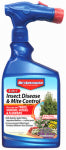 BIOADVANCED BioAdvanced 708287A Insect Disease and Mite Control, Liquid, Outdoor, 32 oz Bottle LAWN & GARDEN BIOADVANCED