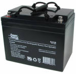 INTERSTATE ALL BATTERY CTR Sealed Lead Acid Battery, 12-Volt, 34-Amp