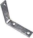 ASSA ABLOY AMERICAS RESIDENTIALI NC 4 x 7/8 In. Galvanized Corner Brace HARDWARE & FARM SUPPLIES ASSA ABLOY AMERICAS RESIDENTIALI NC