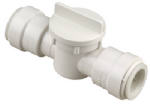 WATTS Watts 3555-1006/P-671 In-Line Valve, 1/2 x 1/4 in Connection, Sweat x Sweat, 250 psi Pressure, Thermoplastic Body PLUMBING, HEATING & VENTILATION WATTS