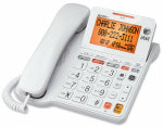 VTECH COMMUNICATIONS INC Phone Answering System With Large Display, Corded, White ELECTRICAL VTECH COMMUNICATIONS INC
