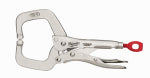 MILWAUKEE Milwaukee Torque Lock 48-22-3532 Locking C-Clamp, 2 in Max Opening Size, 2-1/4 in D Throat, Alloy Steel Body TOOLS MILWAUKEE