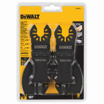 DEWALT ACCESSORIES Oscillating Tool General Purpose Blades, Carbide, 1-1/4 In., 5-Pk.