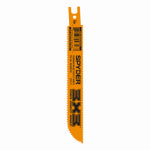 J S PRODUCTS 3X3 Double-Sided Reciprocating Saw Blade, Bi-Metal, 6/10 TPI, 6 In. TOOLS J S PRODUCTS