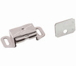 AMEROCK Magnetic Cabinet Catch, Aluminum, 2-3/16 in. HARDWARE & FARM SUPPLIES AMEROCK