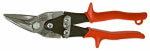 WISS Crescent Wiss M1R Aviation Snip, 9-3/4 in OAL, Left Cut, Molybdenum Steel Blade, Contour-Grip Handle, Red Handle TOOLS WISS