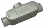 HALEX/SCOTT FETZER Threaded Oval Conduit Body, Type T, 3/4-In. ELECTRICAL HALEX/SCOTT FETZER