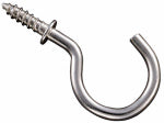 ASSA ABLOY AMERICAS RESIDENTIALI NC Cup Hook, Satin Nickel, 1 In., 30-Pk. HARDWARE & FARM SUPPLIES ASSA ABLOY AMERICAS RESIDENTIALI NC