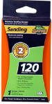 GATOR Gator 7301 Sanding Sponge, 5 in L, 3 in W, 120 Grit, Aluminum Oxide Abrasive PAINT GATOR   